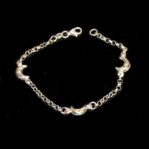 Pulsera infantil plata Asturias
